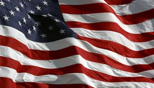 Waving American Flag Wallpaper