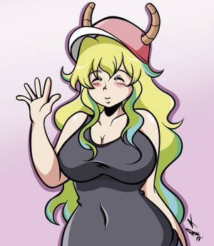Waving Lucoa Phone Wallpaper