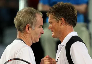 Wayne Ferreira And John Mcenroe Wallpaper