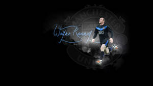 Wayne Rooney Black Desktop Wallpaper