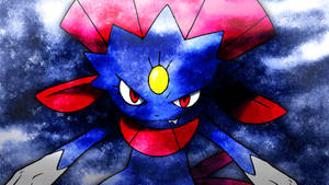 Weavile In Ice Mist Wallpaper