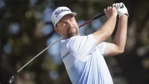 Webb Simpson In All White Wallpaper