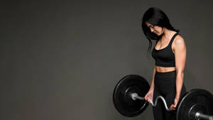 Weight Lifting Studio Shoot Wallpaper