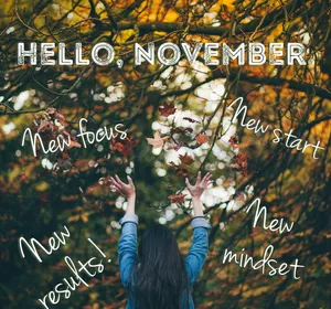 Welcome In The Warmth And Joy Of November! Wallpaper