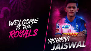 Welcome Jaiswal Rajasthan Royals Wallpaper