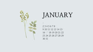 Welcome January Wallpaper