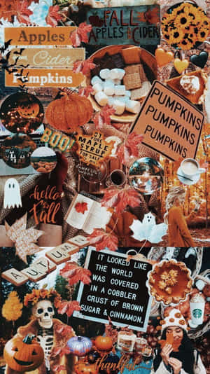 Welcome The Warm And Colorful Autumn With These Stunning Fall Collage Desktop Wallpapers Wallpaper