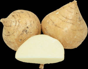 Well-sliced Jícama Wallpaper