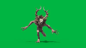 Wendigo Green Screen Wallpaper