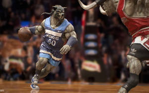 Werewolf In Minnesota Timberwolves Jersey Wallpaper