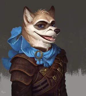 Werewolf Portrait Painting Wallpaper