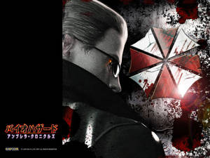 Wesker Umbrella Corporation Logo Wallpaper