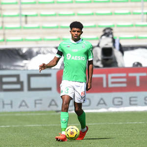 Wesley Fofana Neon Green Wallpaper