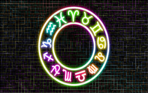 Wheel Of Zodiac Signs Wallpaper
