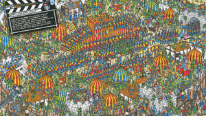 Where's Waldo Robin Hood's Merry Mess Up Wallpaper