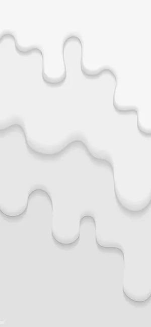 White 3d Dripping Paint Iphone Wallpaper