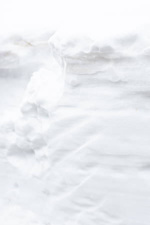 White Aesthetic Snow Wallpaper
