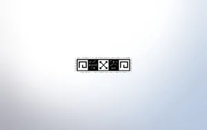 White And Black Symbols Wallpaper