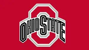 White And Gray Ohio State Logo Wallpaper