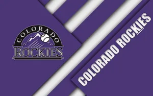 White And Purple Colorado Rockies Wallpaper