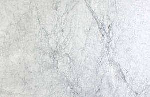 White Bianco Carrara Marble Wallpaper