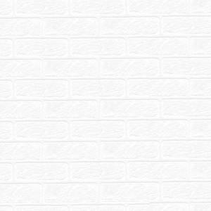 White Brick Tiles Wallpaper