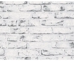 White Brick Wall Wallpaper