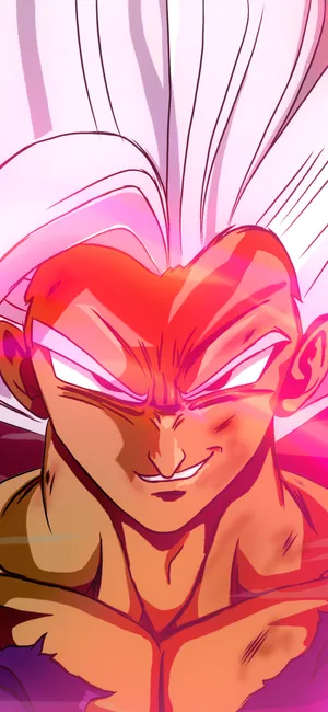 White Hair Gohan Iphone Wallpaper