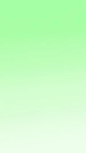 White Light Green Aesthetic Gradient Wallpaper