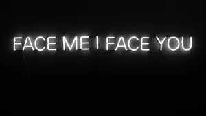 White Quote On Black Tablet Wallpaper