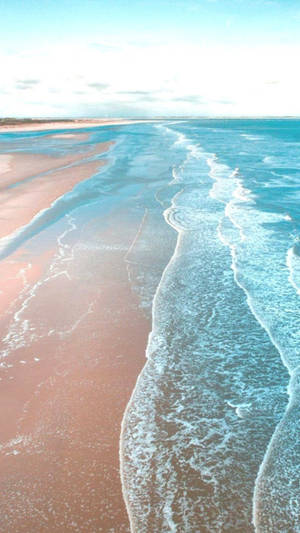 White Sand Beach Iphone Xs Ocean Wallpaper