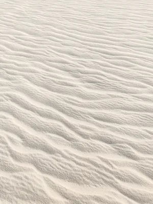 White Sand Dunes Desert Wallpaper