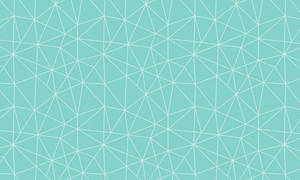 White Triangles Pastel Green Aesthetic Wallpaper