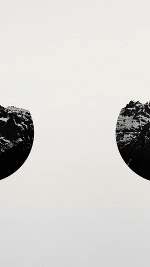 White Waves Minimalist Iphone Wallpaper