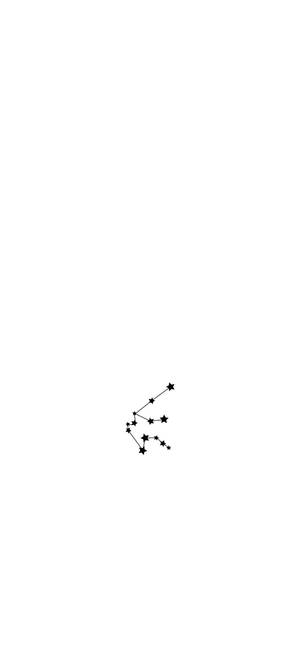 White With Black Constellation Iphone Wallpaper