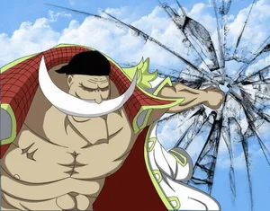 Whitebeard In Combat Wallpaper