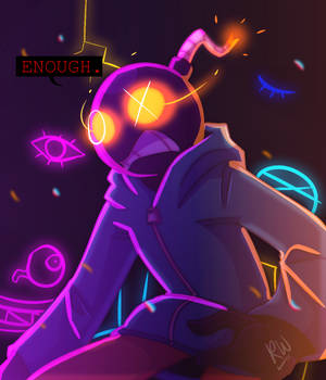 Whitty With Glowing Eyes Wallpaper