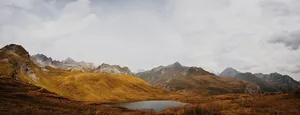 Wide Hills And Mountain Wallpaper