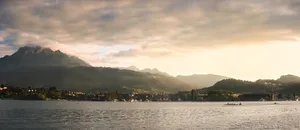 Wide Screen Mountain Scenery Wallpaper