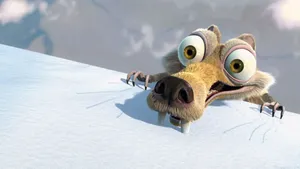 Widescreen Ice Age Scrat Wallpaper