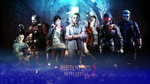 Widescreen Resident Evil 2 Remake Game Cover Wallpaper