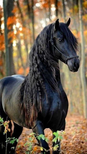 Wild Horses In The Desert At Sunrise Wallpaper