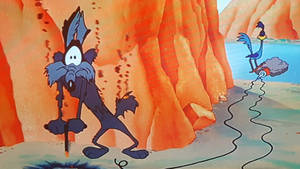 Wile E Coyote Burned Wallpaper