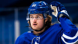 William Nylander Scotiabank Arena Game 2021 Wallpaper