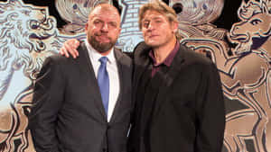 William Regal Triple H Wwe Legends Photography Wallpaper