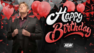 William Regal Wwe Wrestler Happy Birthday Greeting Wallpaper