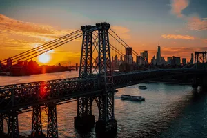 Williamsburg Bridge New York City Wallpaper