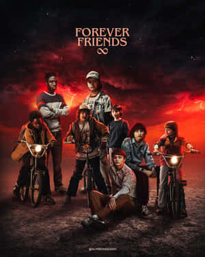 Will’s Iconic Bike From Stranger Things Wallpaper