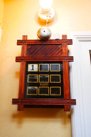 Winchester Mystery House Annunciator Intercom Wallpaper