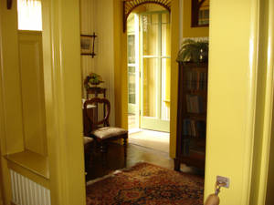 Winchester Mystery House Yellow Interior Wallpaper